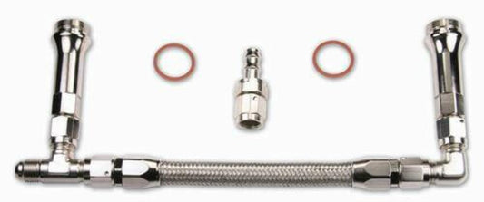 SS Fuel Line #8AN Silver - 34-8000SSQFT