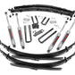 Fits Dodge W100 Truck (86-89)/W200 Truck (78-80) 4" Lift Kit Rear Springs 340.2