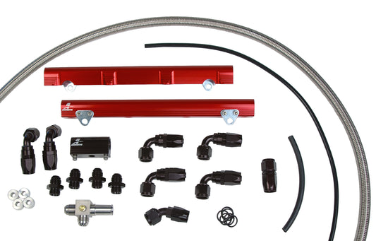 Fuel Injection Fuel Rail Kit EFI Fuel Rail Vehicle Specific Fit Aeromotive 14122-BGPL