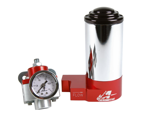 Fuel Pump and Regulator Kit High Flow EFI Performance Universal Fit Aeromotive 17246-BGPL