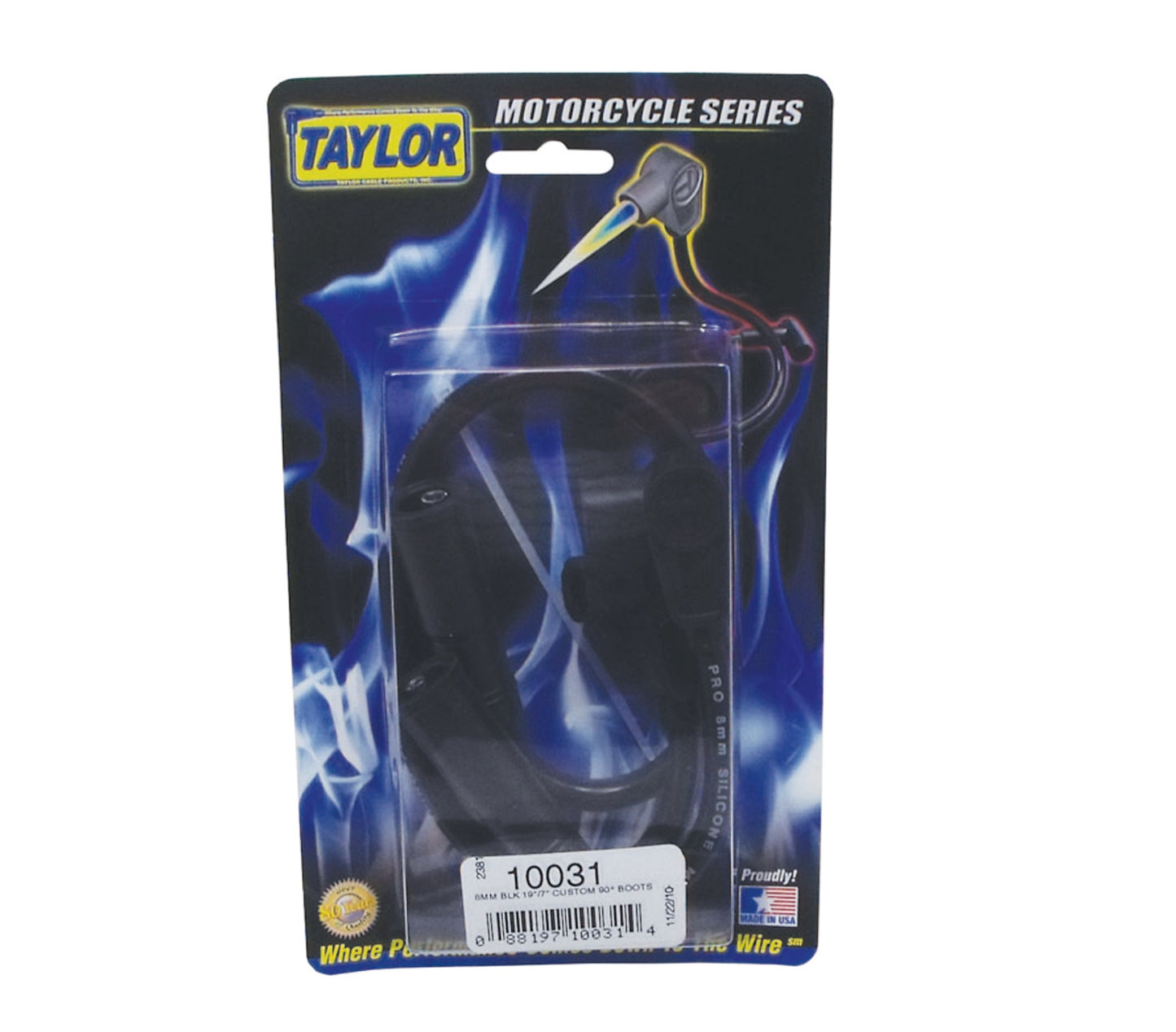 Spark Plug Wire Set 1999-2011 Harley-Davidson 8mm Silicone Spiro Pro 90? 10031