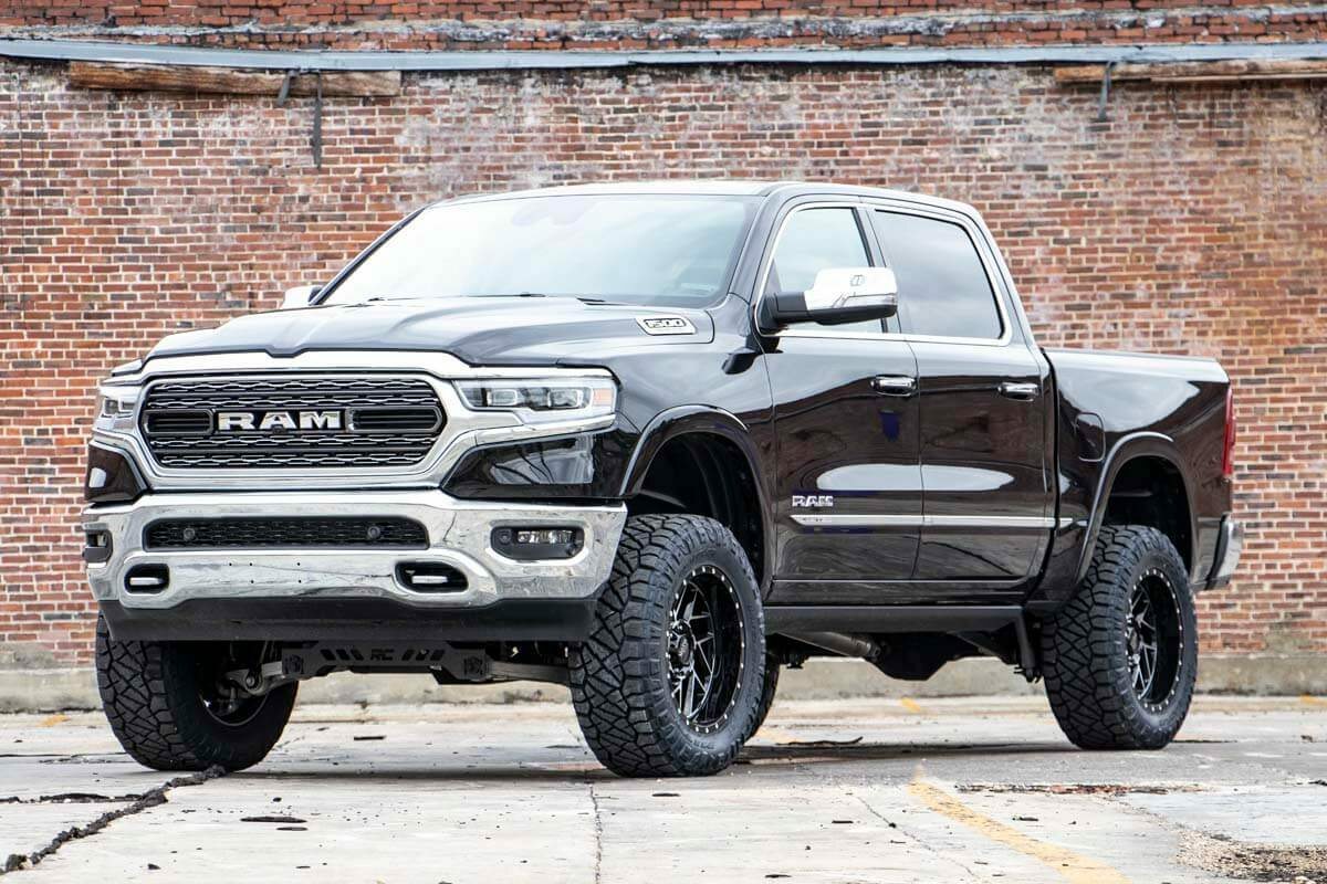 Fits Ram 1500 4WD (2019-2024) 5 Inch Lift Kit; 22XL; Air Ride; 34430A
