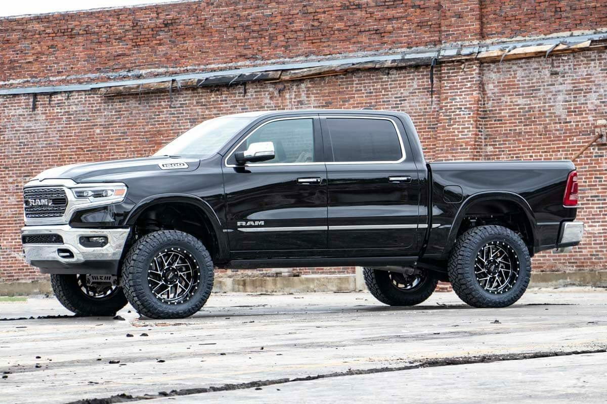 Fits Ram 1500 4WD (2019-2024) 5 Inch Lift Kit; 22XL; Air Ride; 34430A