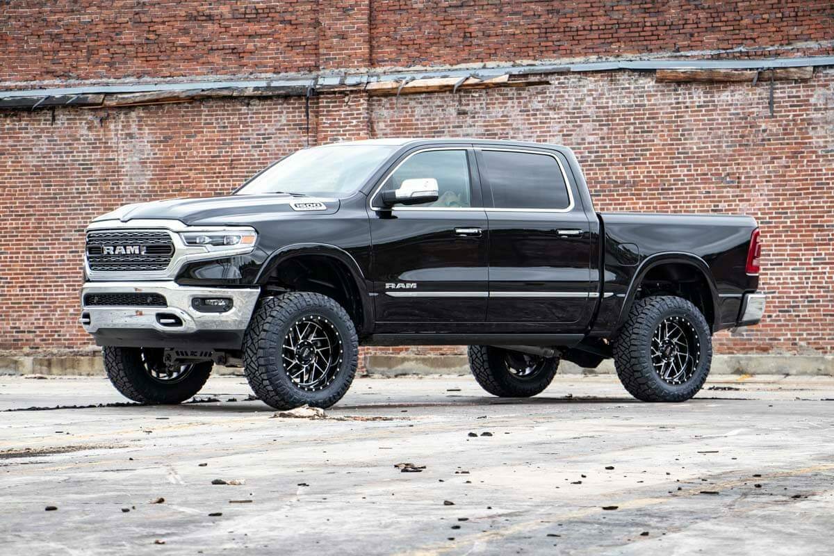Fits Ram 1500 4WD (2019-2024) 5 Inch Lift Kit; 22XL; Air Ride; 34430A