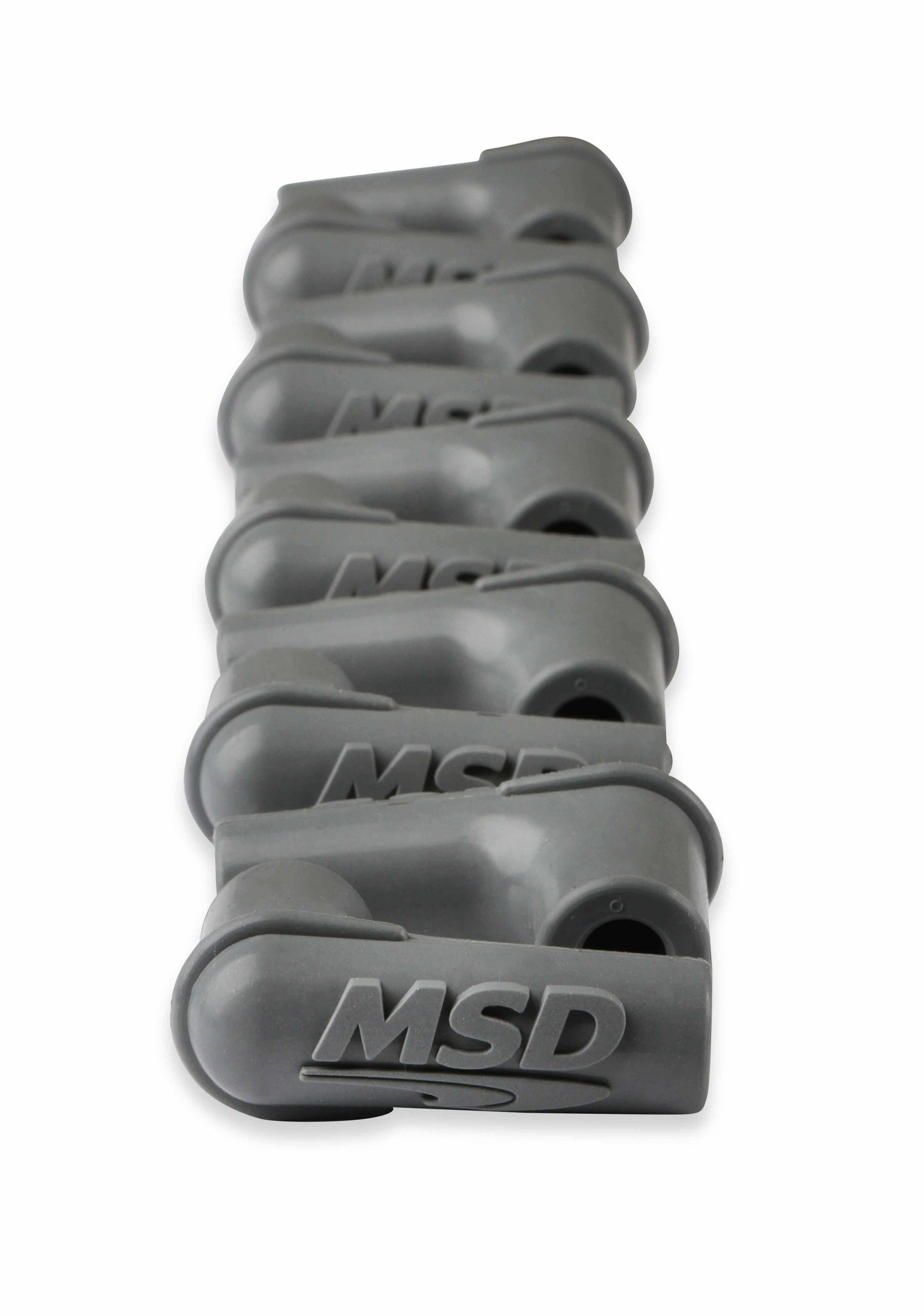 Boots, 90 Degree Logo Spark Plug, Gray Silicone 50EA - 34514