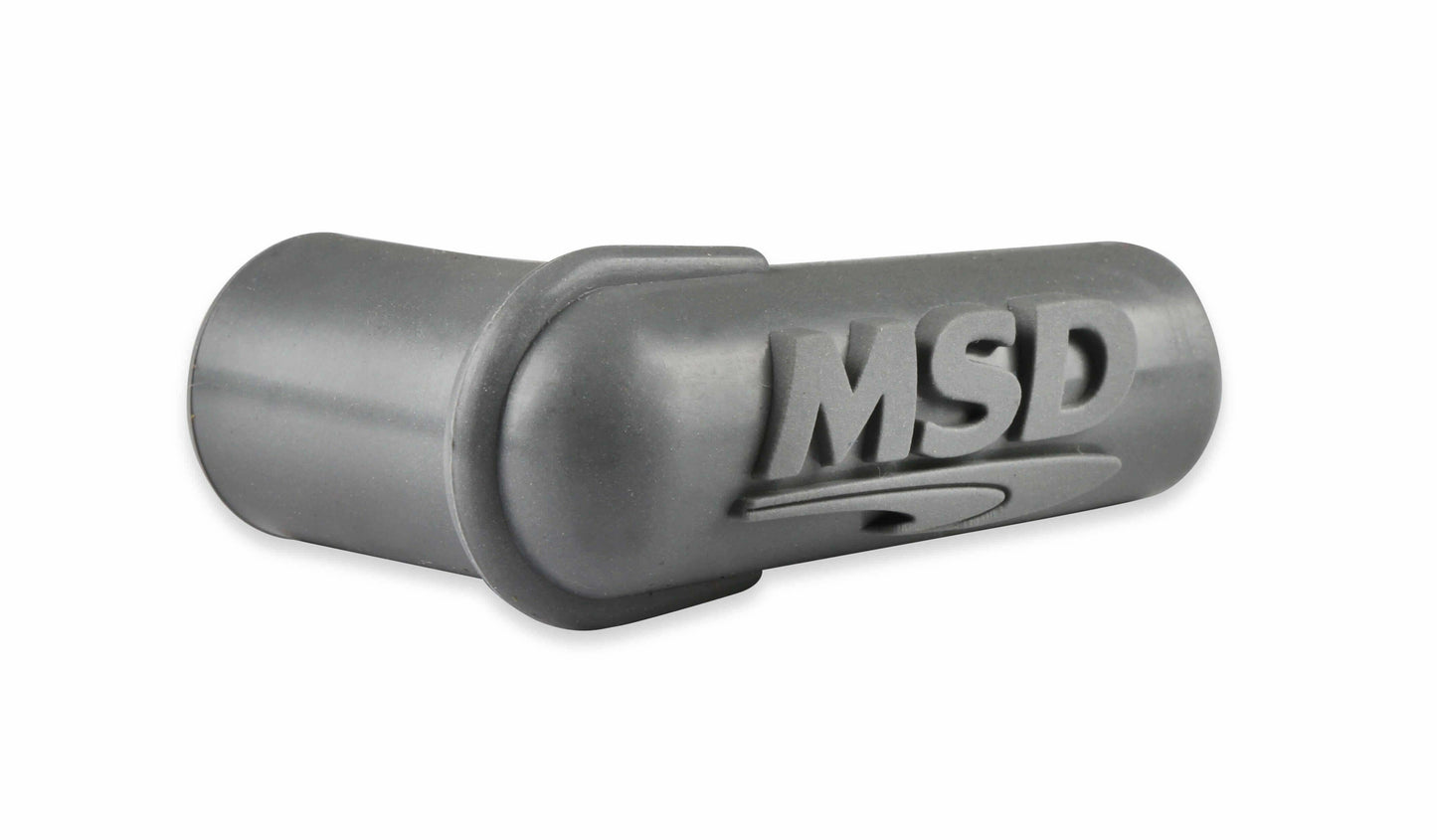 Boots, 90 Degree Logo Spark Plug, Gray Silicone 50EA - 34514