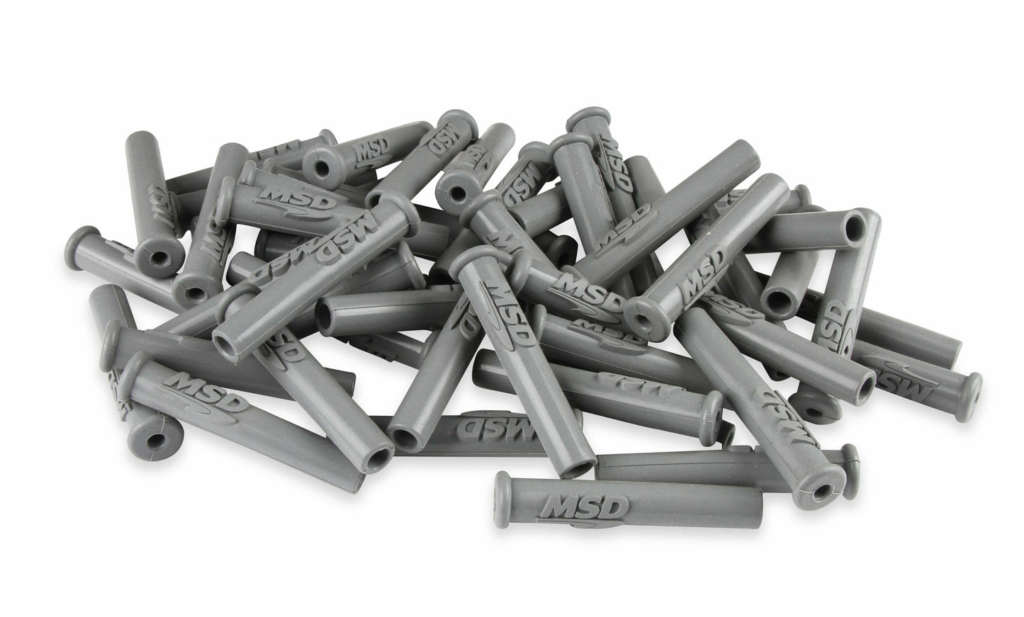 Boots, Straight, Logo Gray Silicone, 50EA - 34564