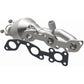 Catalytic Converter with Integrated Exhaust Manifold for HM Grade Federal / EPA Compliant Direct-Fit Manifold Catalytic