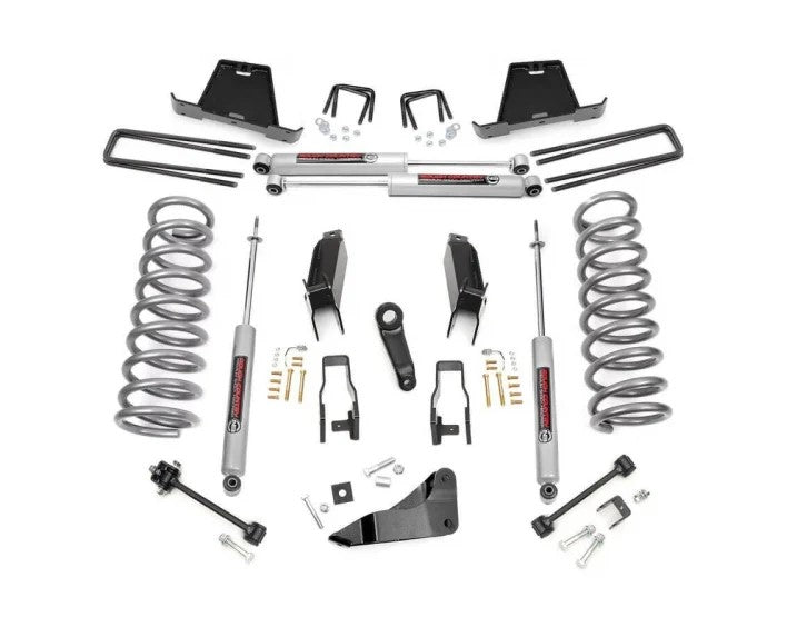 Fits Ram 2500/3500 Mega Cab 4WD (2010) 5 Inch Lift Kit; 346.23