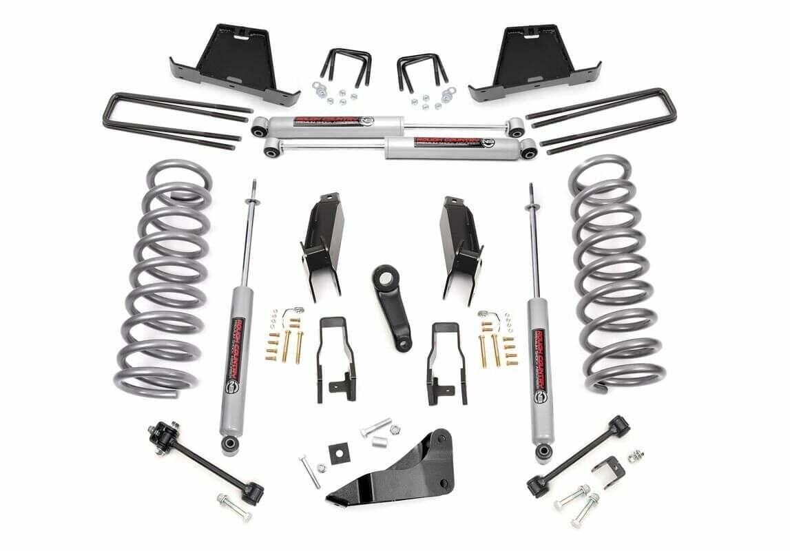 Fits Ram 2500/3500 Mega Cab 4WD (2010) 5 Inch Lift Kit; 346.23