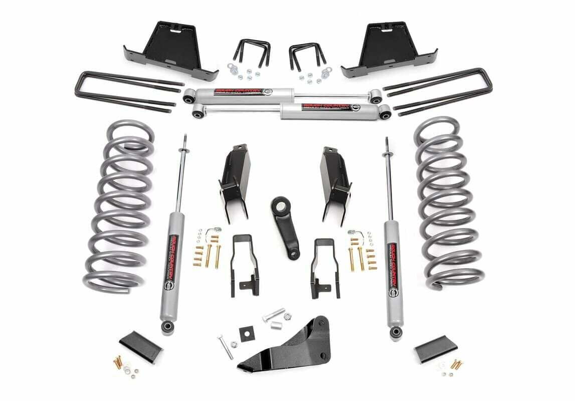 Fits Ram 2500 Mega Cab (11-13)/3500 (11-12) 4WD 5 Inch Lift Kit; 348.23