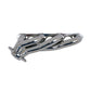 Fits 1987-95 Ford F150 302 1-5/8 Shorty Exhaust Headers (Titanium Ceramic)-3510 - Car Part People