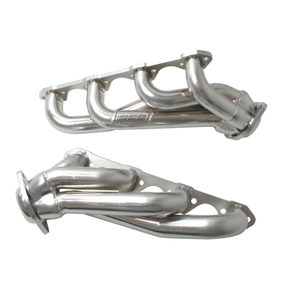 Fits 1987-1995 Ford F150 351W 1-5/8 Shorty Exhaust Headers-Silver-35110 - Car Part People