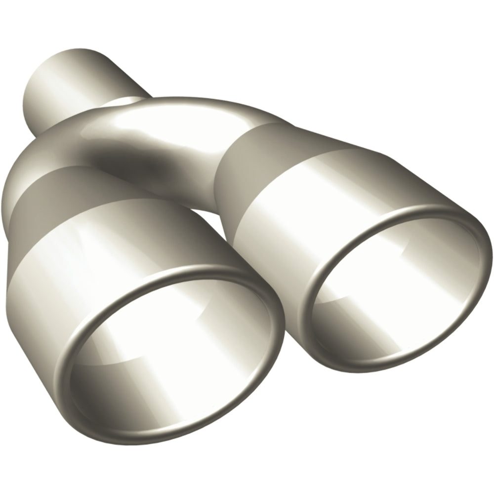 Tip 1-Pk Dual Oval DW RE 3x3.75x10 35169 Magnaflow - Exhaust Tips Car Part People