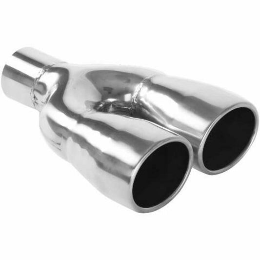 Tip 1-Pk Dual Oval DW RE 3x3.75x10 35169 Magnaflow - Exhaust Tips Car Part People