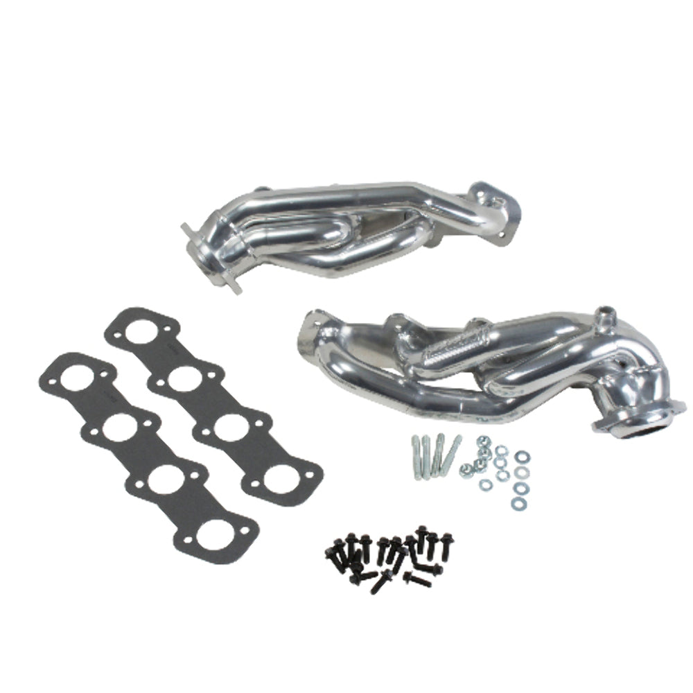 Fits 1999-03 Ford F150/1997-02 Ford Exp 5.4L 1-5/8 Shorty Headers-Silver-35180 - Car Part People