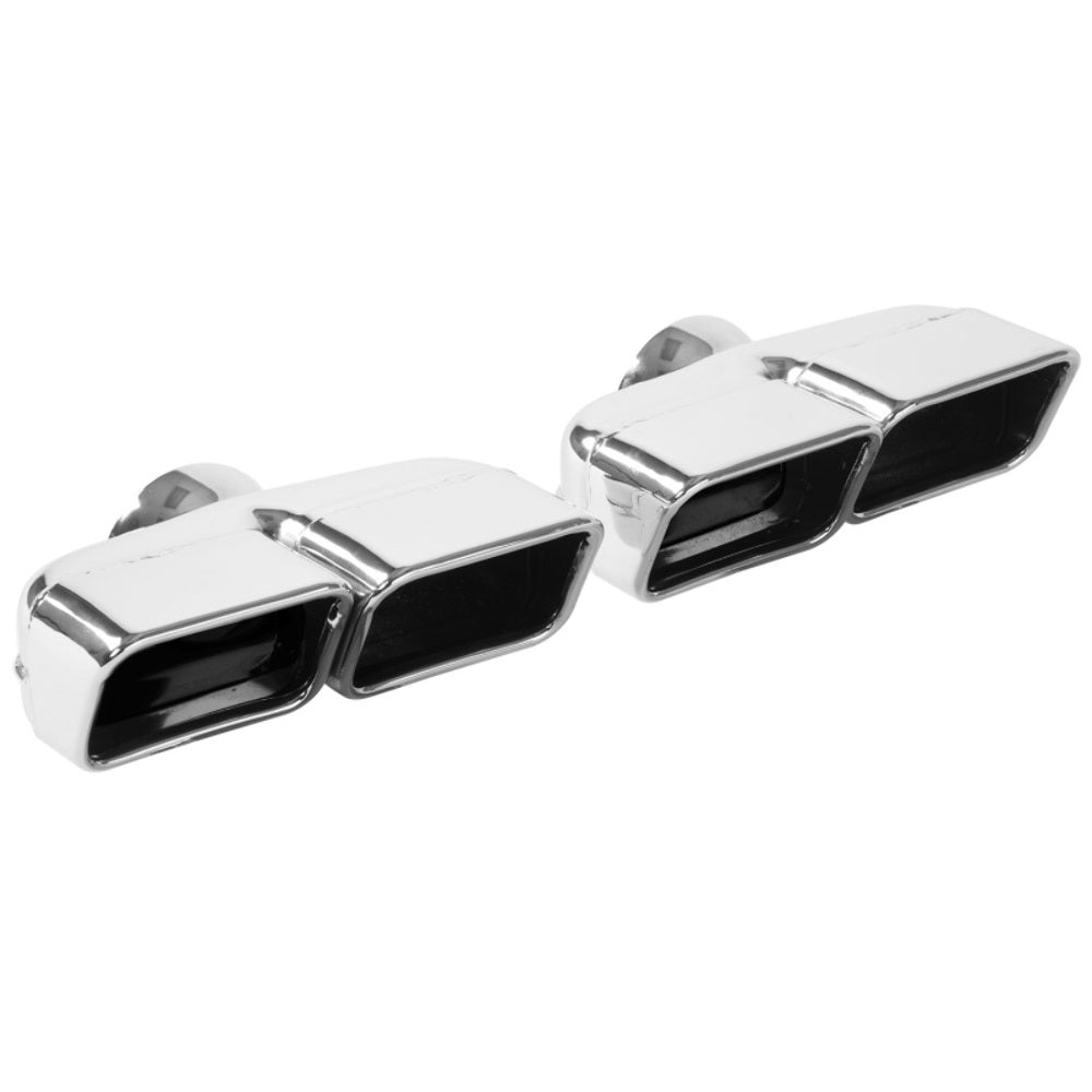 Tip 1-Set Quad Square 35221 Magnaflow - Exhaust Tips Car Part People