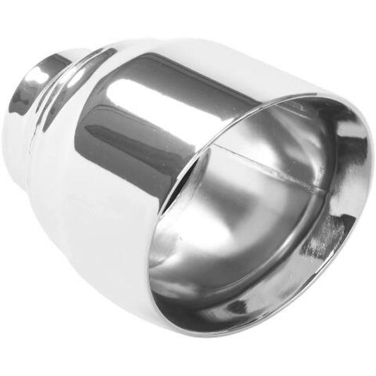 Tip (1-Pk) DWAC 4.5x5.7x2.5 ID Chrome 35224 Magnaflow - Exhaust Tips Car Part People