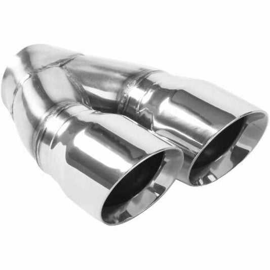 Tip (1-Pk) Dual DW 3x8 2.25 - Chrome 35226 Magnaflow - Exhaust Tips Car Part People