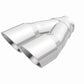 Tip (1-Pk) Dual DW 3x8 2.25 - Chrome 35226 Magnaflow