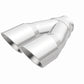 Tip (1-Pk) Dual DW 3x8 2.25 - Chrome 35226 Magnaflow