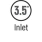 Tip (1-Pk) DWACRE 4.50 x 12 - 3.50 ID 35232 Magnaflow