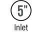 Tip (1-Pk) DWACRE 6.00 x 13 - 5.00 ID 35233 Magnaflow