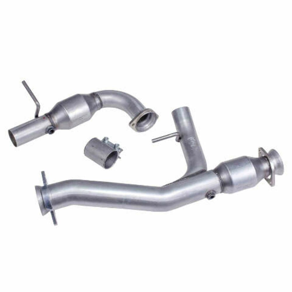 Fits 1997-2003 Ford F150 Truck 4.6L 2-1/2" Short Mid Y Pipe w/Converters-35301 - Car Part People