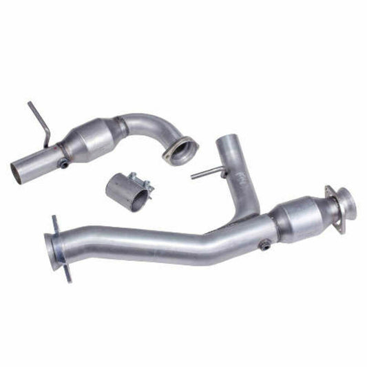 Fits 1997-2003 Ford F150 Truck 4.6L 2-1/2" Short Mid Y Pipe w/Converters-35301 - Car Part People