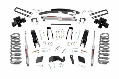 Fits Dodge 2500 4WD (2000-2002) 5 Inch Lift Kit; 35330