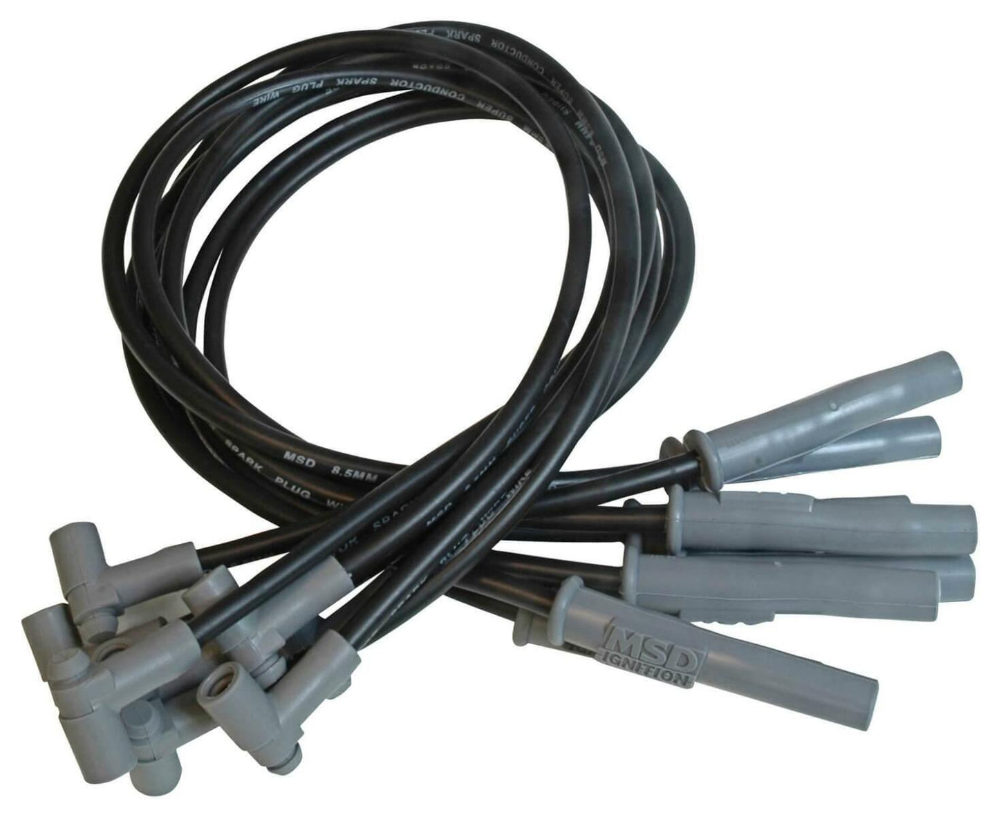 Wire Set, SC Blk, Ford 351C-460, w/HEI Cap - 35383
