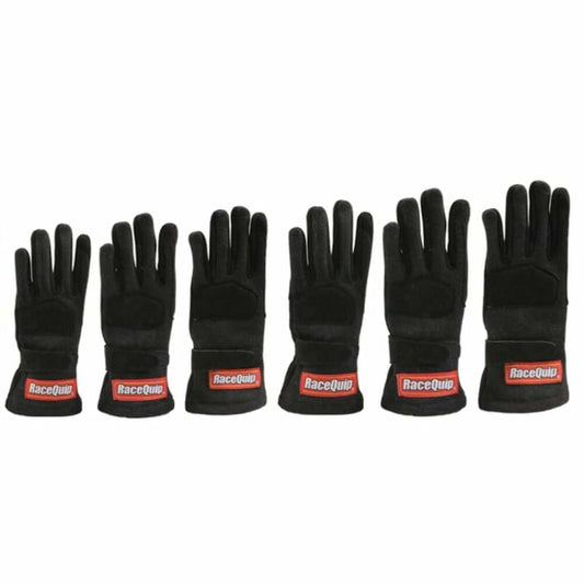 2-Lyr Sfi-5 Glove Kid-Lrg K10 Blk - 3550095RQP
