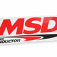 MSD 35599 - Spark Plug Wire Set ; Super Conductor 8.5mm Red for Chevy 262-400 SBC