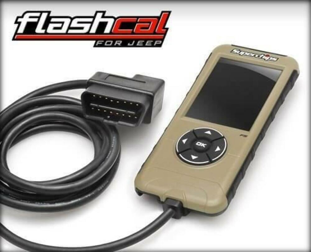 Superchips Flashcal Performance Programmer Fits 2020 Jeep Gladiator JT 3.6L