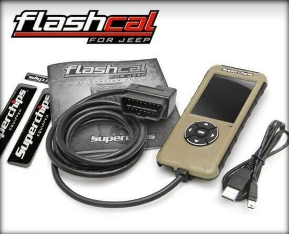 Superchips Flashcal Performance Programmer Fits 2020 Jeep Gladiator JT 3.6L