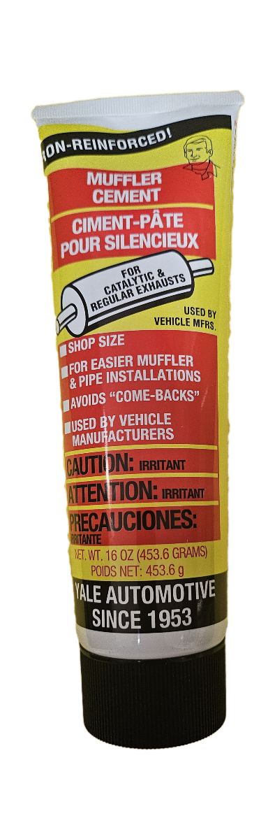 Yale MC16 Muffler Cement 16oz - High Heat Resistant Exhaust Patch & Sealant - Car Part People
