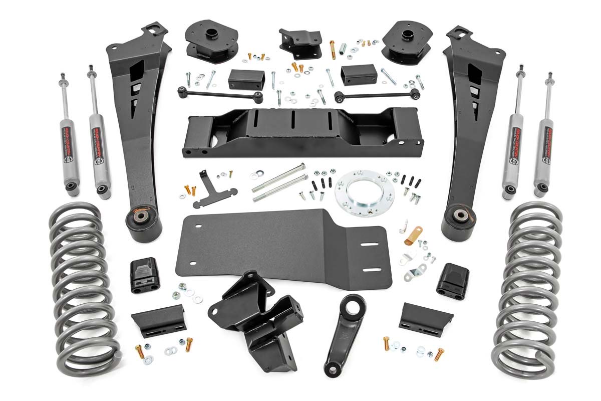 Fits Ram 2500 4WD (2019-2024) 5 Inch Lift Kit; Non-AISIN; 36030