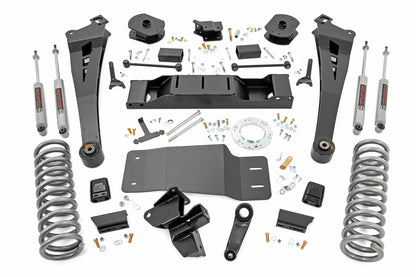 Fits Ram 2500 4WD (2019-2024) 5 Inch Lift Kit; Non-AISIN; 36030