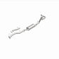 Fits 1994-1995 Chevrolet C1500 Suburban Direct-Fit Replacement Exhaust 106-0740