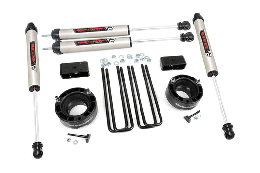 Rough Country 2.5 Inch Lift Kit - V2 - Dodge 1500 4WD (1994-2001) - 36270