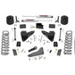 Fits Ram 2500 4WD (2014-2018) 5" Lift Kit; FR Gas Coil; Radius Arm Drop; 36420
