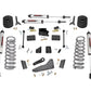Fits Ram 2500 4WD (2014-2018) 5 Inch Lift Kit; FR Diesel Coil; R/A; V2; 36770