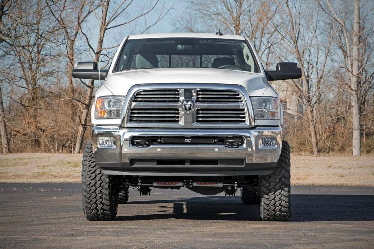 Fits Ram 2500 4WD (2014-2018) 5 Inch Lift Kit; Diesel; Dual Rate Coils; 36830