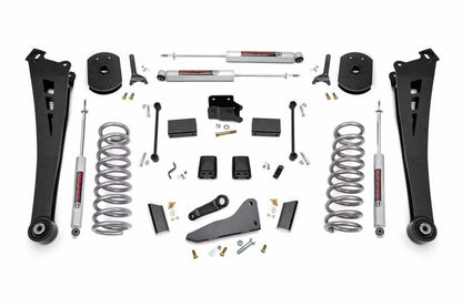 Fits Ram 2500 4WD (2014-2018) 5 Inch Lift Kit; Gas; 373.2
