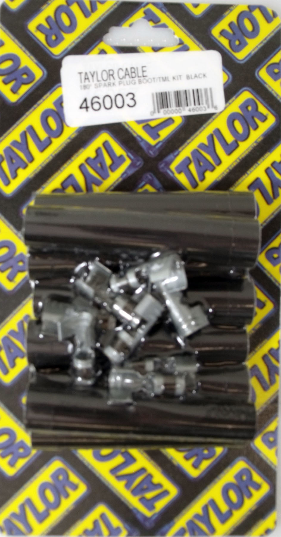 Spark Plug Wire Connector 7 - 10.4mm 180? 8 Black 46003