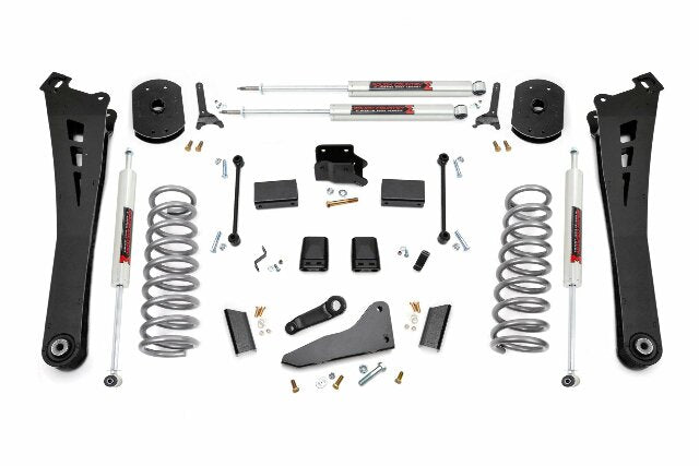 Fits Ram 2500 4WD (2014-2018) 5" Lift Kit; FR Gas Coil; Radius Arms; M1; 37340