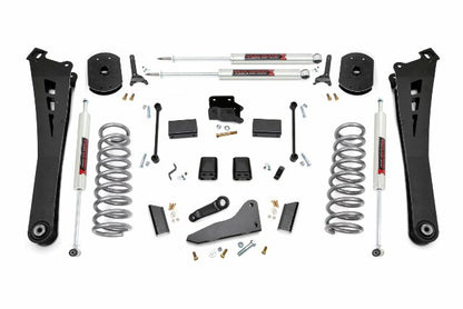 Fits Ram 2500 4WD (2014-2018) 5" Lift Kit; FR Gas Coil; Radius Arms; M1; 37340