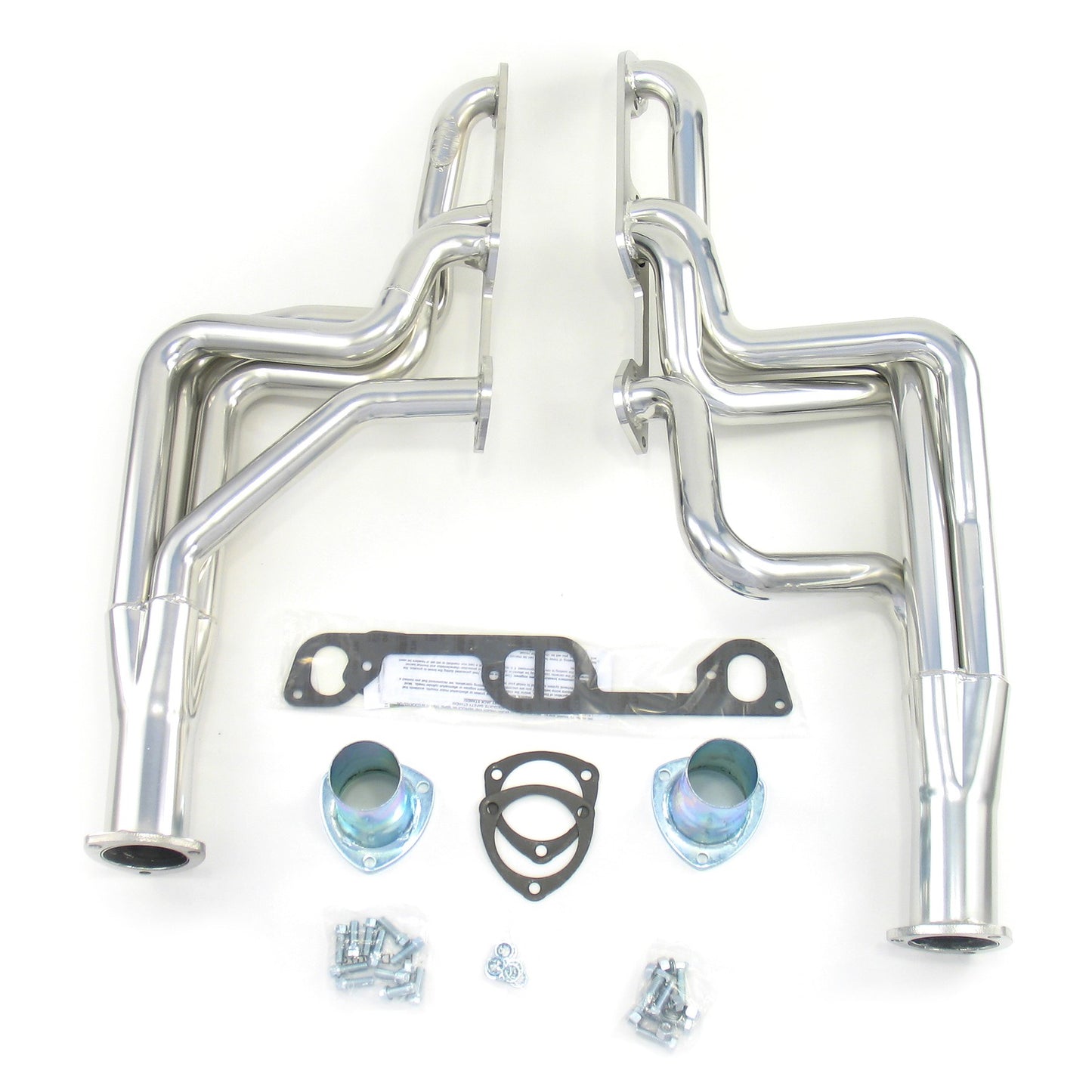Long Tube Headers for 68-72 GTO 326-455 W/O EGR/A.I.R. 1-3/4in Primary D590