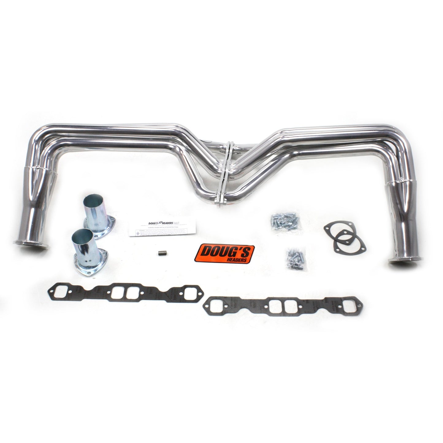 Fenderwell Headers for 55-57 Chevy 265-400 SBC 1-3/4in Primary D355