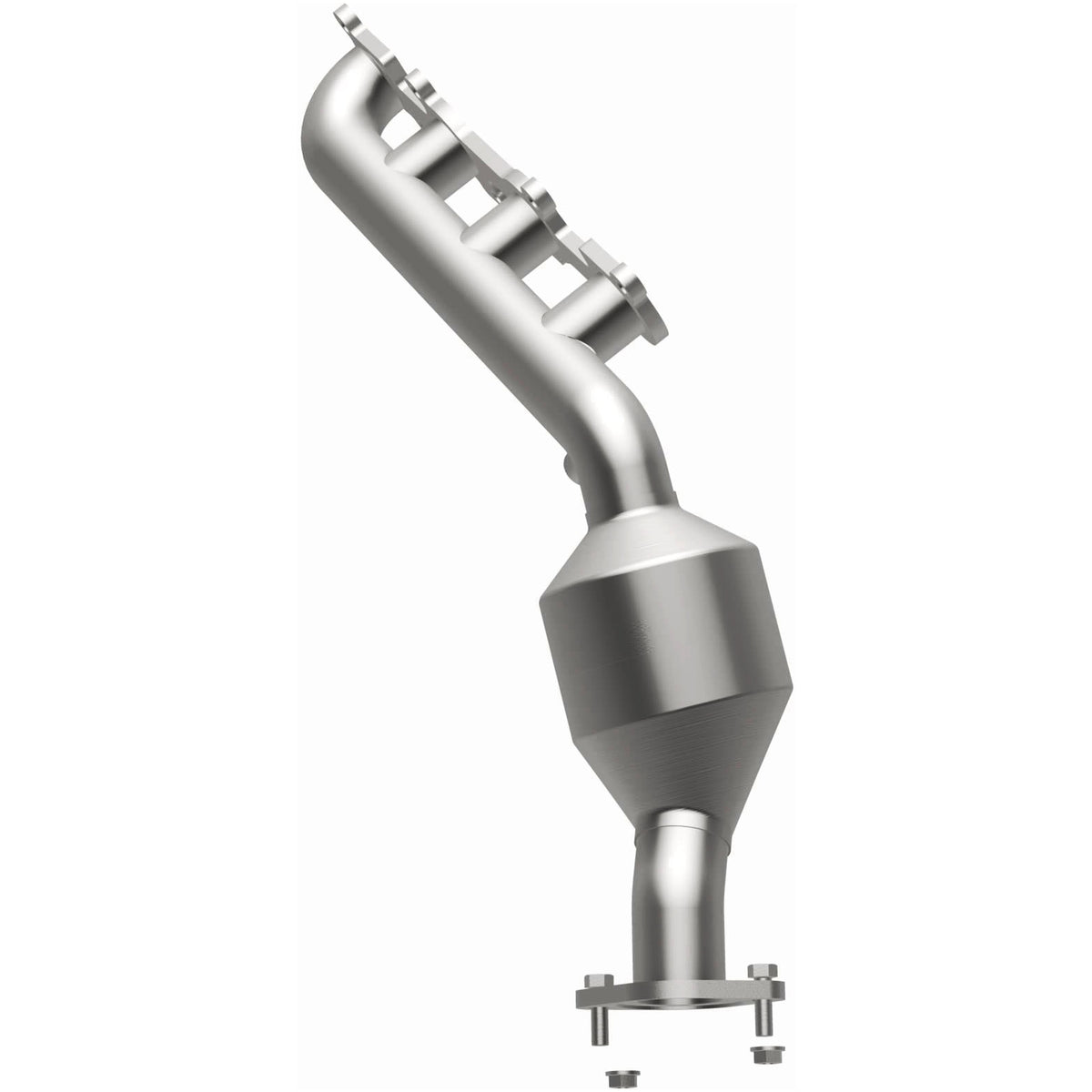 Catalytic Converter with Integrated Exhaust Manifold for HM Grade Federal / EPA Compliant Direct-Fit Manifold Catalytic